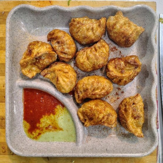 FRIED MOMOS ---- HALF
