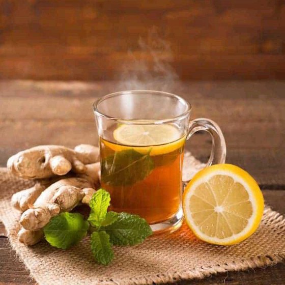 LEMON GINGER TEA