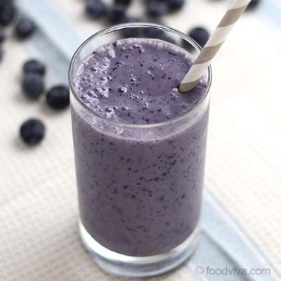 BLUEBERRY MILKSHAKE 