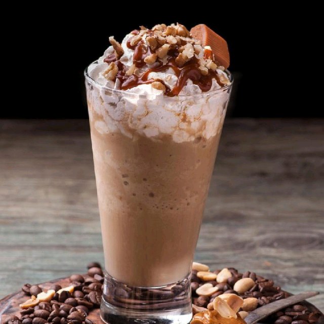 HAZELNUT FRAPPE COLD COFFEE 