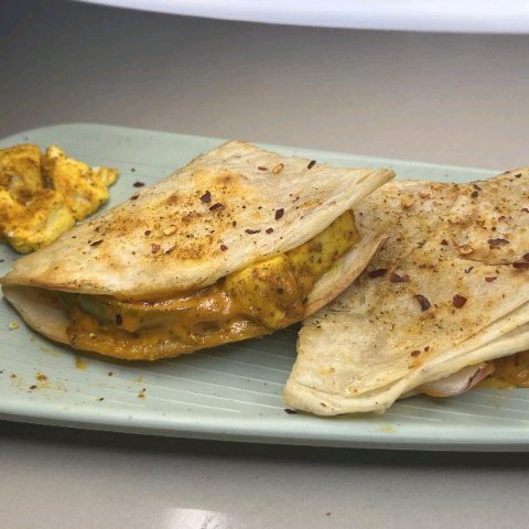 Mexican paneer taco 