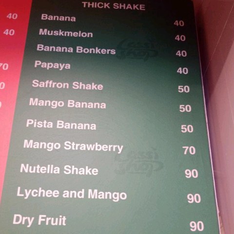 thick shakes