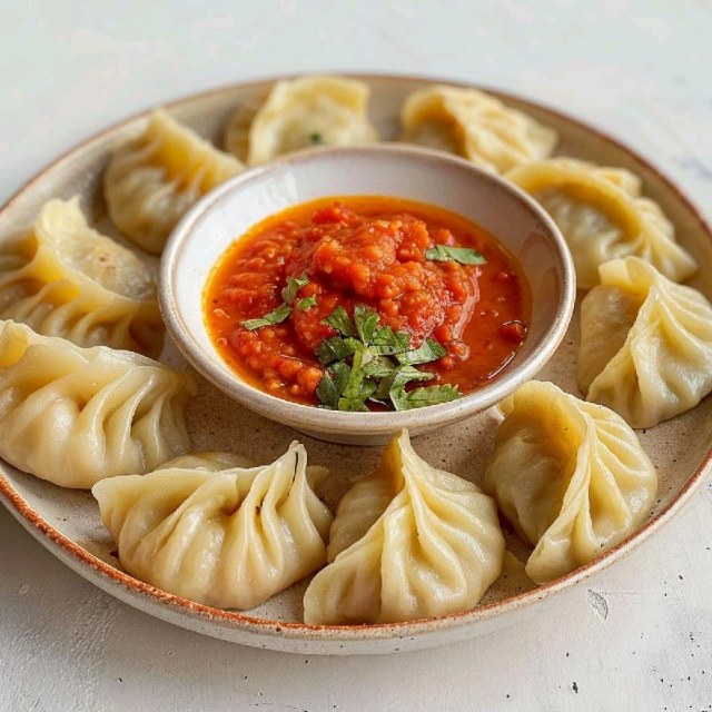Chicken Momo 8pc