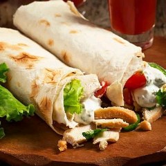 Double Egg Chicken Roll