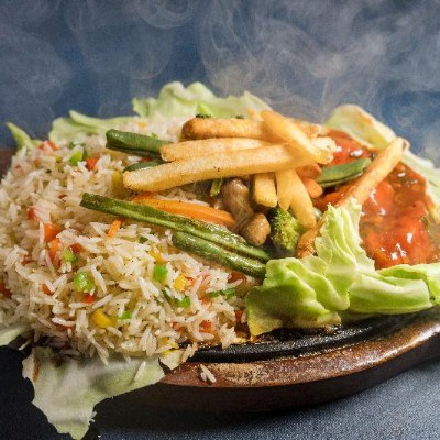 Garlic Chicken Sizzler