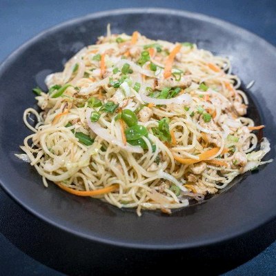 Butter Garlic Chicken Noodles 