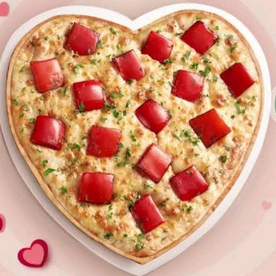 Pizzario special Heart pizza  8"