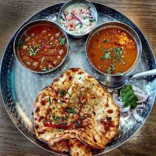 Chur Chur Naan Plate