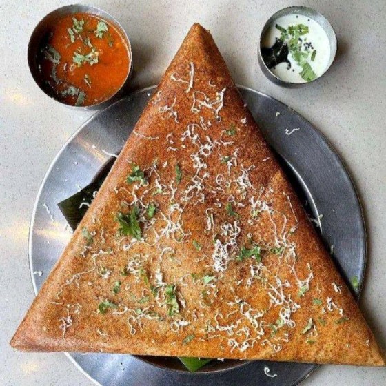 Cheese Onion Dosa