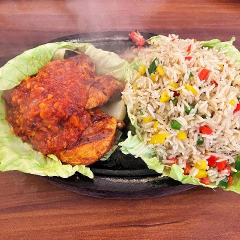 Grilled Chicken Sizzler 