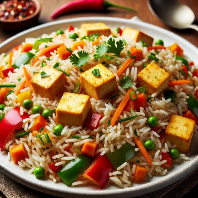Paneer Fried Rice