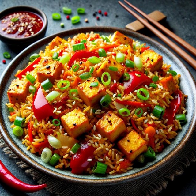 Shezwan Paneer Fried Rice