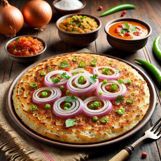 Onion Uttapam