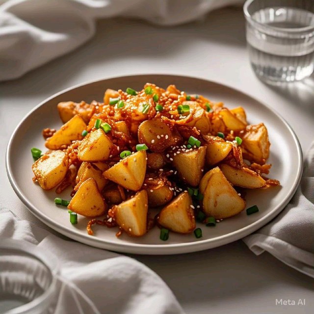 Honey Chilli Potato Dry