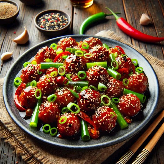 Veg Manchurian Dry