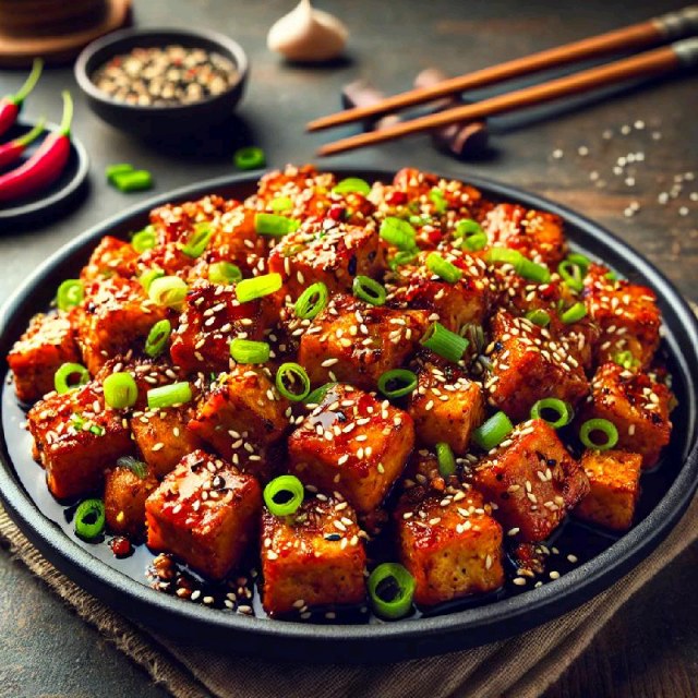 Paneer Manchurian Dry