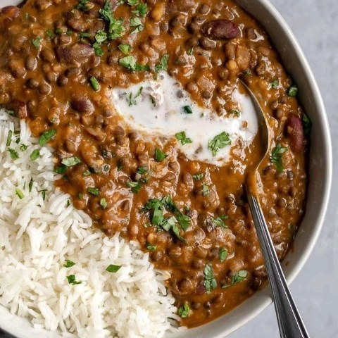 Dal Makhni Rice Bowl