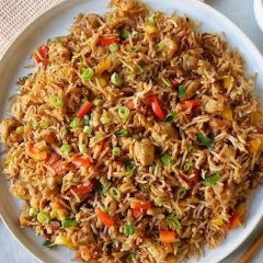 Schezwan Chicken Fried Rice