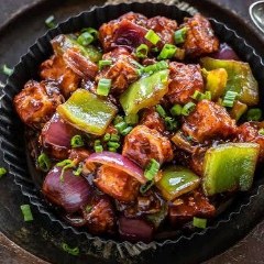 Chilli Paneer (Half)