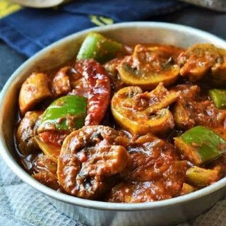 Kadhai Mushroom (Half)