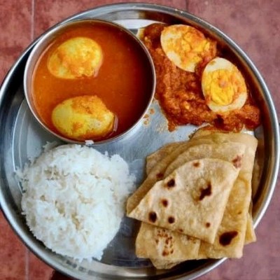 Egg Thali