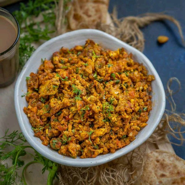 Egg Bhurji half
