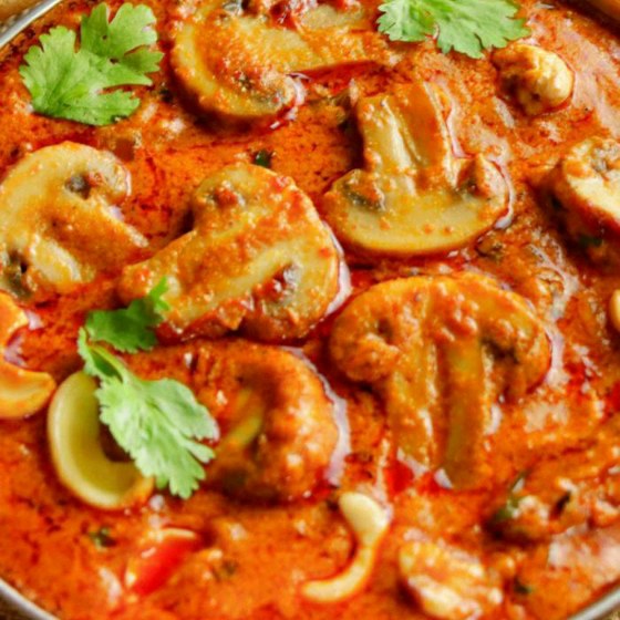 Mushroom Masala Full