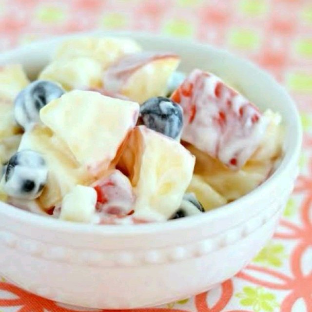 Fruits Cream Salad