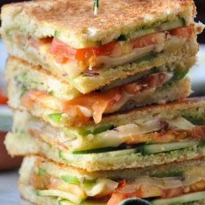 Veg. Grilled Sandwich