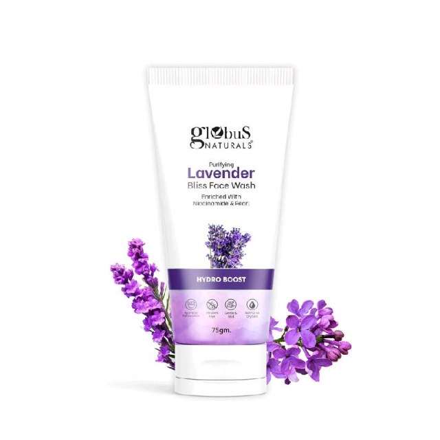 GLOBUS NATURALS Purifying Lavender Face Wash 75g