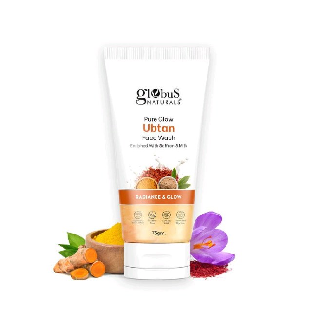 GLOBUS NATURALS Pure Glow Ubtan Face Wash 75g