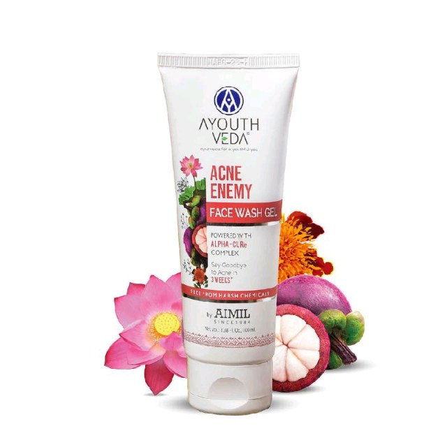 AYOUTH VEDA Acne Enemy Face Wash Gel 100ml
