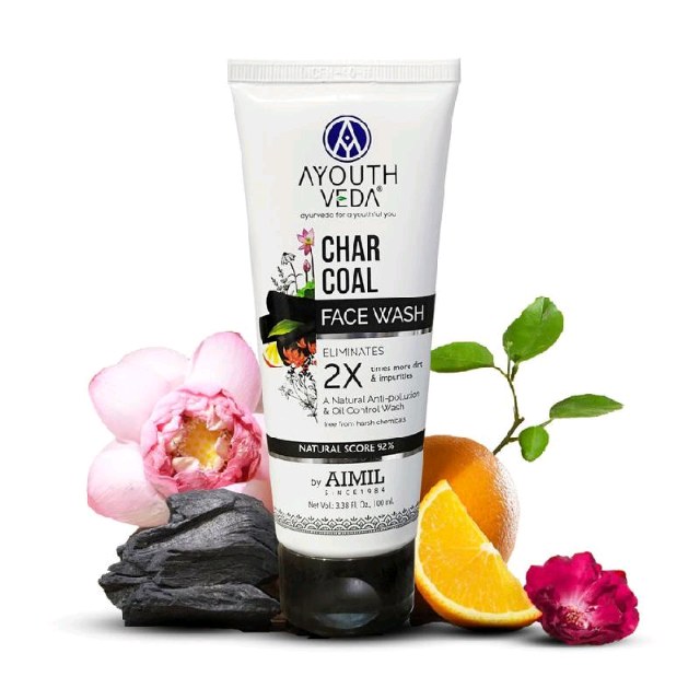 AYOUTH VEDA Charcoal Face Wash 100ml