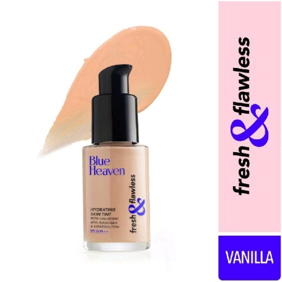 BLUE HEAVEN Fresh & Flawless Hydrating Skin Tint (vanilla) 28ml