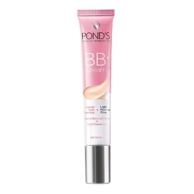 POND'S BB+ Creaml Instant Spot Coverage + Light Make-up Glow Tinted Moisturiser Enhances Glow 18g 