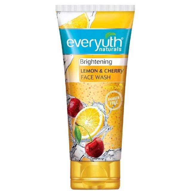 EVERYUTH NATURALS Brightening Lemon & Cherry Face Wash 150g
