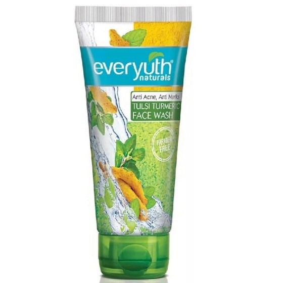 EVERYUTH NATURALS Anti Acne Anti Marks Tulsi Turmeric Face Wash 150g