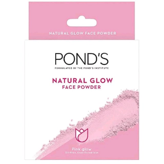 POND's Natural Glow Face Matte Powder For Normal Skin, (Pink Glow) 30g