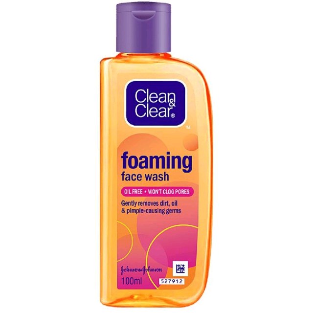 CLEAN & CLEAR Foaming Face Wash 100ml