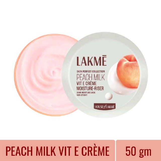 LAKME Peach Milk Vit E Moisture-Riser Cream 50g