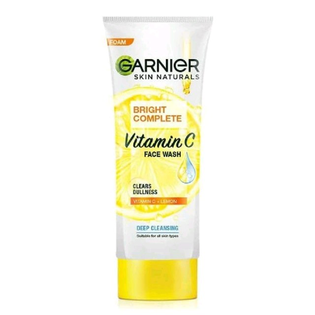 GARNIER Skin Naturals Bright Complete Vitamin C Facewash 100g
