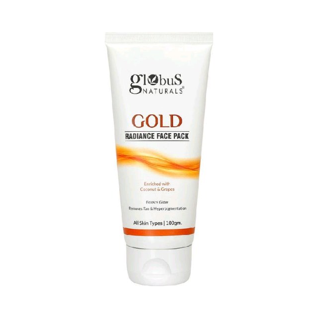 GLOBUS NATURALS Gold Radiance Face Pack 100g