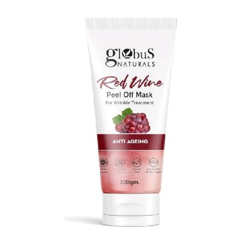 GLOBUS NATURALS Red Wine Peel off Mask 100g