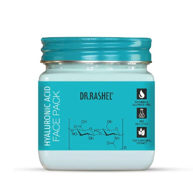 DR.RASHE HYALURONIC ACID FACE PACK Youth Revitalizing, Nourishing & Elasticity (380 ml)
