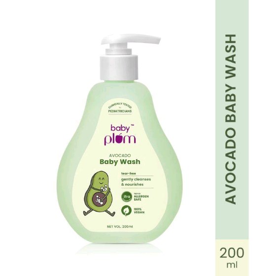 BABY PLUM Avocado Baby Wash (200ml)