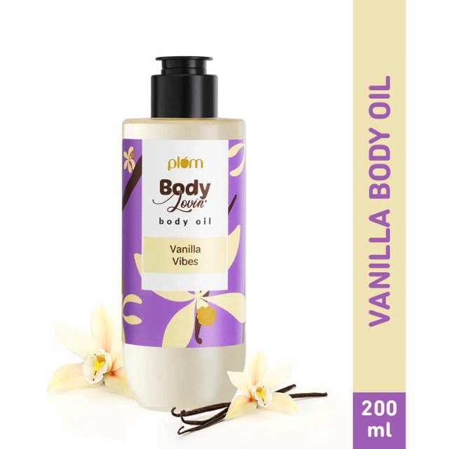 PLUM BodyLovin' Vanilla Vibes Body Oil - Intense Moisture & Instant Glow (100ml)