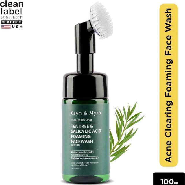 ZM ZAYN & MYZA Tea Tree & Salicylic Acid Foaming Face Wash (100ml)