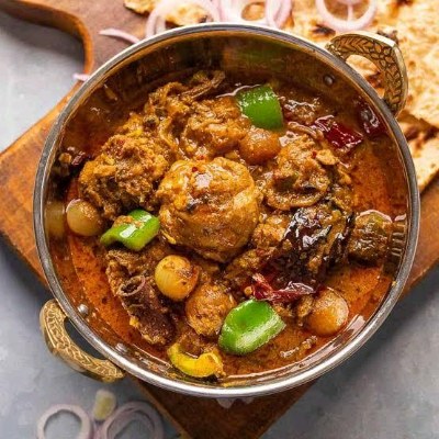 CHICKEN KADAI - 4 PCS