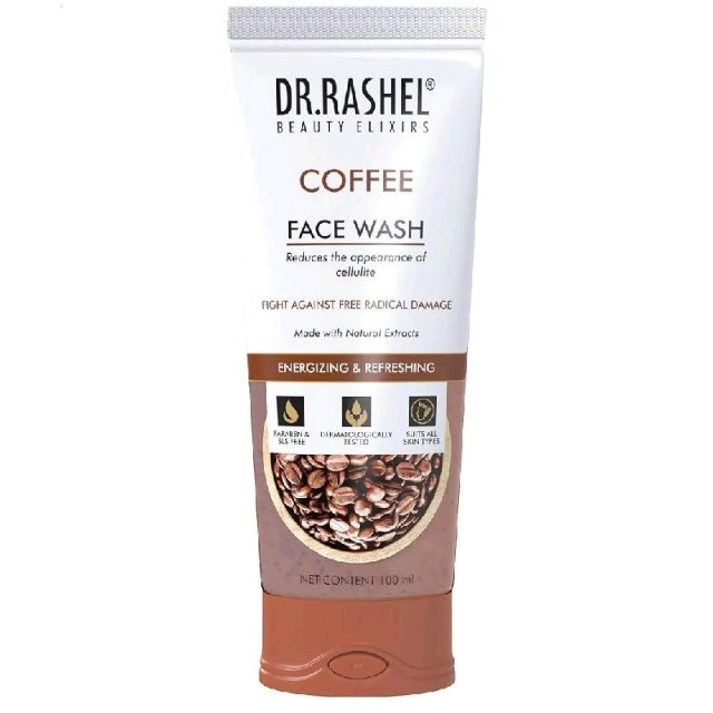 DR RASHEL Coffee Face Wash Cleanses and refreshes all types of skin 100ml