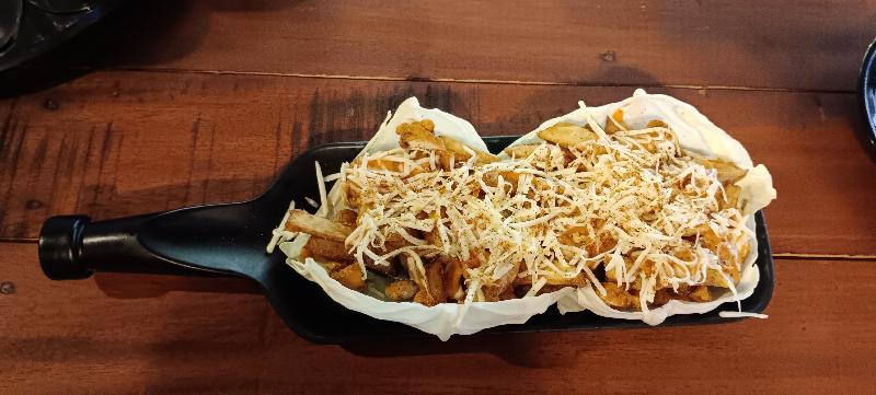 Fully Loaded Cheesy Crispy Chicken fries